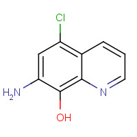 18471-93-7 7-amino-5-chloroquinolin-8-ol chemical structure