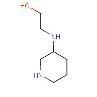 1248230-04-7 2-(piperidin-3-ylamino)ethanol chemical structure