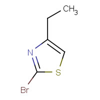 89322-56-5 2-bromo-4-ethyl-1,3-thiazole chemical structure