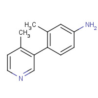 1357094-48-4 3-methyl-4-(4-methylpyridin-3-yl)aniline chemical structure