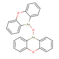 58-36-6 10-phenoxarsinin-10-yloxyphenoxarsinine chemical structure