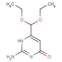 78711-26-9 2-amino-6-(diethoxymethyl)-1H-pyrimidin-4-one chemical structure