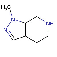 1228994-66-8 1-methyl-4,5,6,7-tetrahydropyrazolo[3,4-c]pyridine chemical structure