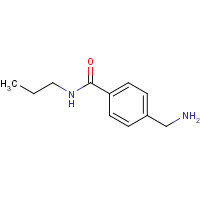 271591-74-3 4-(aminomethyl)-N-propylbenzamide chemical structure