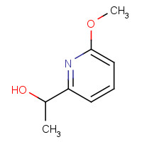 925417-04-5 1-(6-methoxypyridin-2-yl)ethanol chemical structure