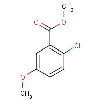54810-63-8 methyl 2-chloro-5-methoxybenzoate chemical structure
