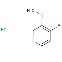 1209335-53-4 4-bromo-3-methoxypyridine;hydrochloride chemical structure