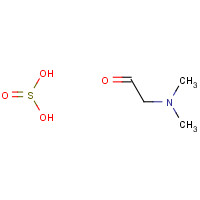 1413945-87-5 2-(dimethylamino)acetaldehyde;sulfurous acid chemical structure