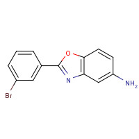 293737-81-2 2-(3-bromophenyl)-1,3-benzoxazol-5-amine chemical structure