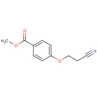 24126-61-2 methyl 4-(2-cyanoethoxy)benzoate chemical structure