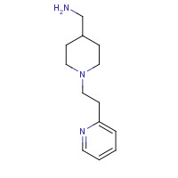 136481-65-7 [1-(2-pyridin-2-ylethyl)piperidin-4-yl]methanamine chemical structure