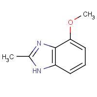 27077-75-4 4-methoxy-2-methyl-1H-benzimidazole chemical structure