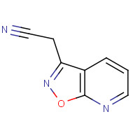 58035-53-3 2-([1,2]oxazolo[5,4-b]pyridin-3-yl)acetonitrile chemical structure