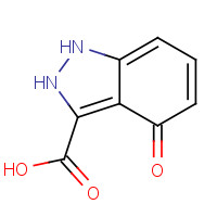 885519-93-7 4-oxo-1,2-dihydroindazole-3-carboxylic acid chemical structure