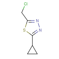 138300-59-1 2-(chloromethyl)-5-cyclopropyl-1,3,4-thiadiazole chemical structure