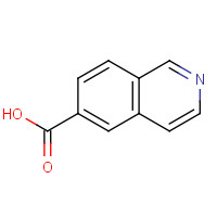 106778-43-2 isoquinoline-6-carboxylic acid chemical structure