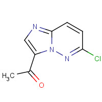 90734-71-7 1-(6-chloroimidazo[1,2-b]pyridazin-3-yl)ethanone chemical structure