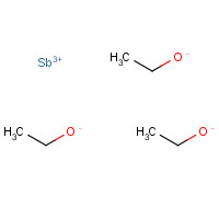 10433-06-4 antimony(3+);ethanolate chemical structure