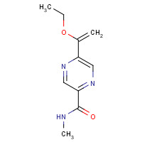 1421922-97-5 5-(1-ethoxyethenyl)-N-methylpyrazine-2-carboxamide chemical structure