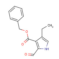 835921-00-1 benzyl 4-ethyl-2-formyl-1H-pyrrole-3-carboxylate chemical structure