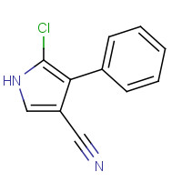 1352087-20-7 5-chloro-4-phenyl-1H-pyrrole-3-carbonitrile chemical structure