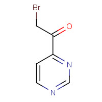 845504-81-6 2-bromo-1-pyrimidin-4-ylethanone chemical structure