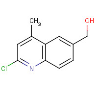 952435-24-4 (2-chloro-4-methylquinolin-6-yl)methanol chemical structure