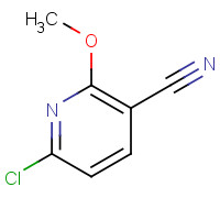 121643-46-7 6-chloro-2-methoxypyridine-3-carbonitrile chemical structure