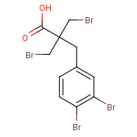 920507-91-1 2,2-bis(bromomethyl)-3-(3,4-dibromophenyl)propanoic acid chemical structure