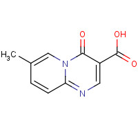 33359-68-1 7-methyl-4-oxopyrido[1,2-a]pyrimidine-3-carboxylic acid chemical structure