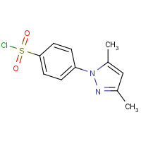 61320-20-5 4-(3,5-dimethylpyrazol-1-yl)benzenesulfonyl chloride chemical structure
