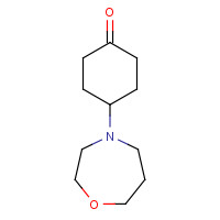 1046793-58-1 4-(1,4-oxazepan-4-yl)cyclohexan-1-one chemical structure