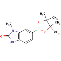 944805-83-8 3-methyl-5-(4,4,5,5-tetramethyl-1,3,2-dioxaborolan-2-yl)-1H-benzimidazol-2-one chemical structure