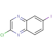 90703-59-6 2-chloro-6-iodoquinoxaline chemical structure