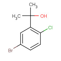 885069-29-4 2-(5-bromo-2-chlorophenyl)propan-2-ol chemical structure
