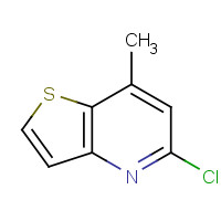 952435-09-5 5-chloro-7-methylthieno[3,2-b]pyridine chemical structure