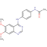 202475-66-9 N-[4-[(6,7-dimethoxyquinazolin-4-yl)amino]phenyl]acetamide chemical structure