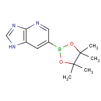 1254697-46-5 6-(4,4,5,5-tetramethyl-1,3,2-dioxaborolan-2-yl)-1H-imidazo[4,5-b]pyridine chemical structure