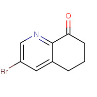 904929-24-4 3-bromo-6,7-dihydro-5H-quinolin-8-one chemical structure