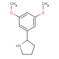 367281-01-4 2-(3,5-dimethoxyphenyl)pyrrolidine chemical structure