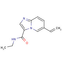 1004550-11-1 6-ethenyl-N-ethylimidazo[1,2-a]pyridine-3-carboxamide chemical structure