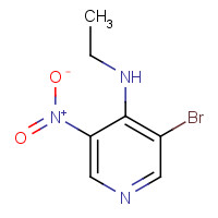 607371-01-7 3-bromo-N-ethyl-5-nitropyridin-4-amine chemical structure