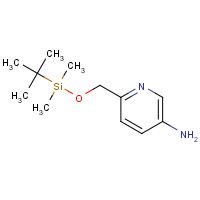 1190380-00-7 6-[[tert-butyl(dimethyl)silyl]oxymethyl]pyridin-3-amine chemical structure