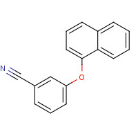 1314406-41-1 3-naphthalen-1-yloxybenzonitrile chemical structure
