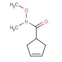 248275-70-9 N-methoxy-N-methylcyclopent-3-ene-1-carboxamide chemical structure