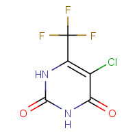 85730-40-1 5-chloro-6-(trifluoromethyl)-1H-pyrimidine-2,4-dione chemical structure