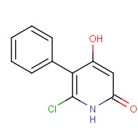 32265-03-5 6-chloro-4-hydroxy-5-phenyl-1H-pyridin-2-one chemical structure