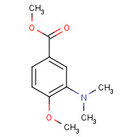 344332-16-7 methyl 3-(dimethylamino)-4-methoxybenzoate chemical structure