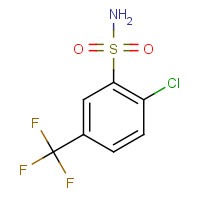 779-71-5 2-chloro-5-(trifluoromethyl)benzenesulfonamide chemical structure