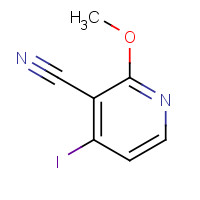 1206969-73-4 4-iodo-2-methoxypyridine-3-carbonitrile chemical structure